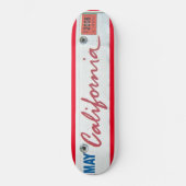KALIFORNIA Skateboard (Vorderseite)