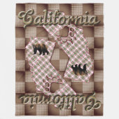 Kalifornien2025 Fleecedecke (Vorderseite)