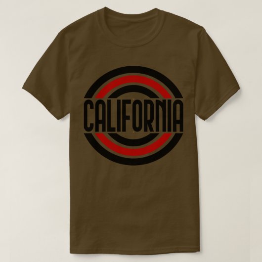 Kalifornien 10 T-Shirt (Design vorne)