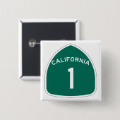 Kalifornien 1 button (Vorne & Hinten)