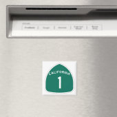 "Kalifornien 1" Magnet (In Situ (Geschirrspüler))