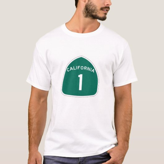 Kalifornien 1 T-Shirt (Vorderseite)