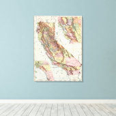 Kalifornien 2 leinwanddruck (Insitu (Holzboden))