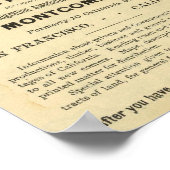 Kalifornien 2 poster (Ecke)