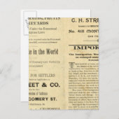 Kalifornien 2 postkarte (Vorne/Hinten)