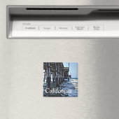 Kalifornien - 2 Zoll Square Magnet (In Situ (Geschirrspüler))