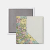 Kalifornien 3 magnet (Vorderseite/Rückseite)