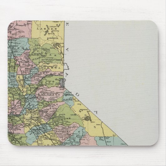 Kalifornien 3 mousepad (Vorne)