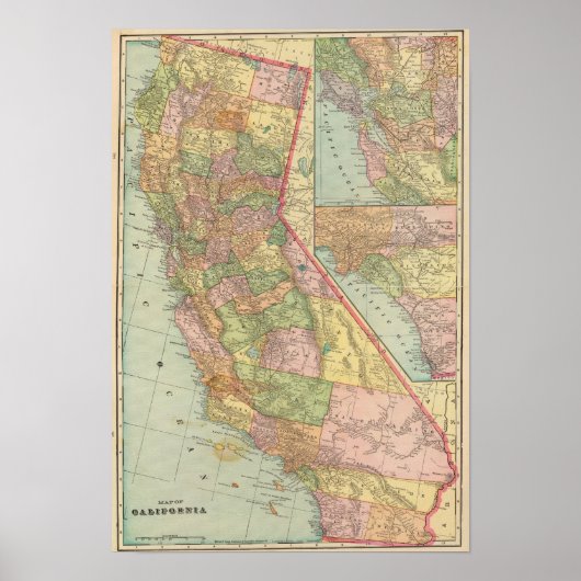 Kalifornien 3 poster (Vorne)