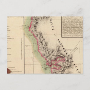 Kalifornien 46 postkarte