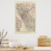 Kalifornien 4 poster (Küche)