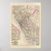 Kalifornien 4 poster (Vorne)