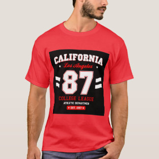 Kalifornien 87 Los Angeles College League T-Shirt