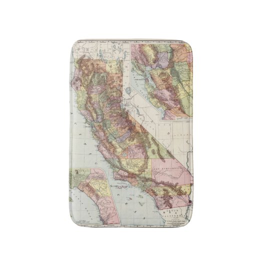 Kalifornien 8 badematte (Vorderseite Vertikal)