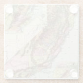 Kalifornien 8 glasuntersetzer (Rückseite)