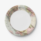 Kalifornien 8 pappteller (Vorderseite)