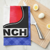 Kalifornien-Amerikaner Geschirrtuch (Viertel Falte)