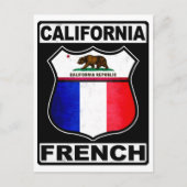 Kalifornien-Amerikaner Postkarte (Vorderseite)