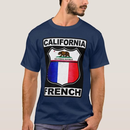 Kalifornien-Amerikaner T-Shirt (Vorderseite)
