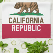 KALIFORNIEN - Angepasste Muster und Modelle unter  Geschirrtuch (Gefaltet)