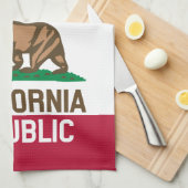 KALIFORNIEN - Angepasste Muster und Modelle unter  Geschirrtuch (Viertel Falte)