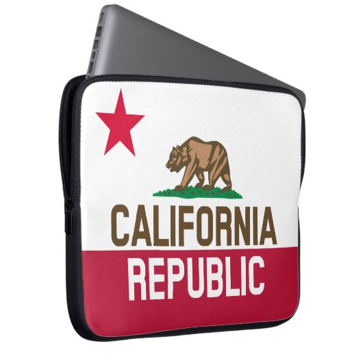 KALIFORNIEN - Angepasste Muster und Modelle unter Laptopschutzhülle (Vorne Rechts)
