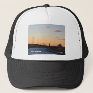 Kalifornien-Aquädukt-Windmühlen Altamont Produkt Truckerkappe