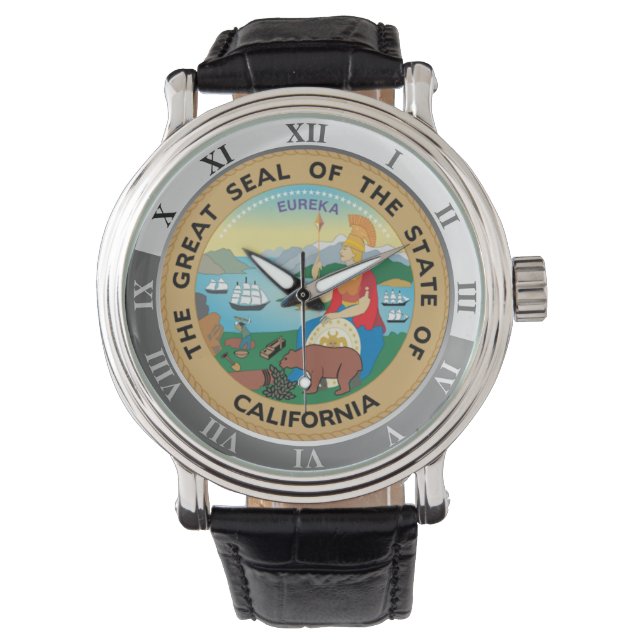 Kalifornien Armbanduhr (Vorderseite)