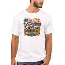Kalifornien Aufnahme Tag T-Shirt Stolz Geschenk
