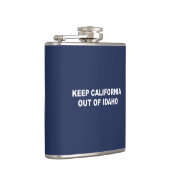 Kalifornien aus Idaho behalten Flachmann (Rechts)