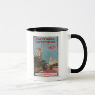 Kalifornien-Ausstellungen Plakat #1 Tasse