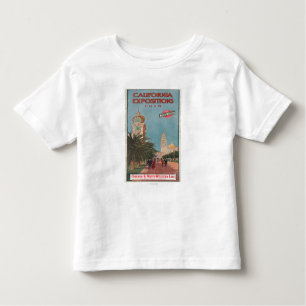 Kalifornien-Ausstellungs-Plakat #1 Kleinkind T-shirt