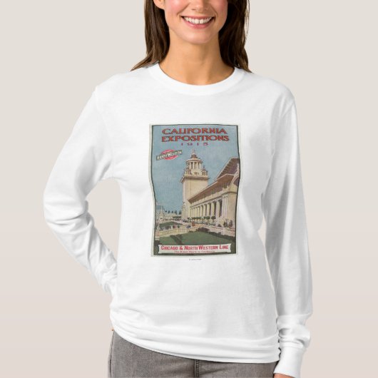 Kalifornien-Ausstellungs-Plakat #2 T-Shirt (Vorderseite)