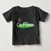 Kalifornien Baby T-shirt (Vorderseite)