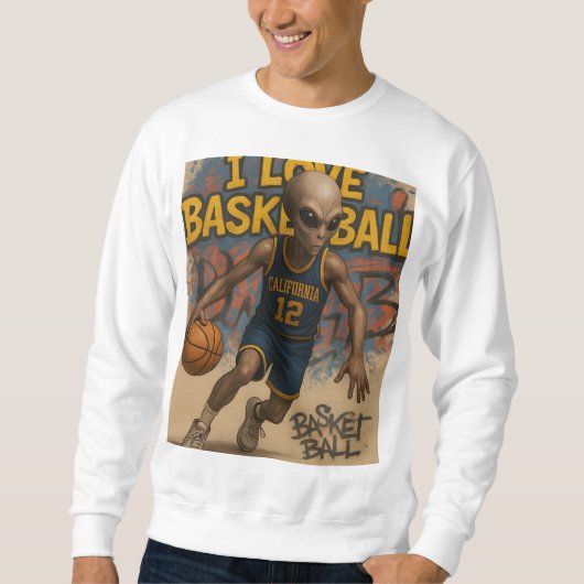 Kalifornien Basketball Sweatshirt (Vorderseite)