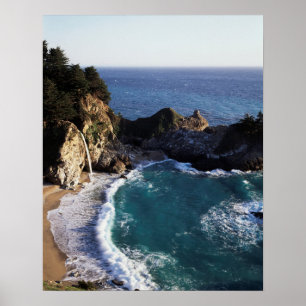 Kalifornien, Big Sur Küste, Central Coast 2 Poster