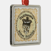 Kalifornien Biker Ornament Aus Metall (Rechts)