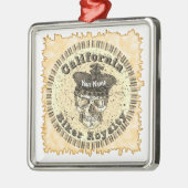 Kalifornien Biker Ornament Aus Metall (Links)