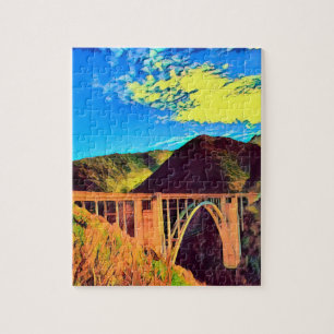 Kalifornien - BIXBY CREEK - Bridge Puzzle