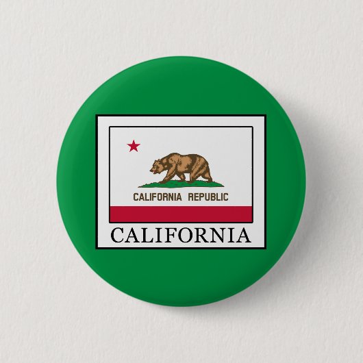 Kalifornien Button (Vorderseite)