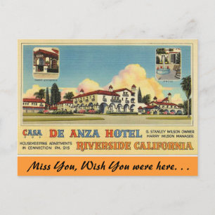 Kalifornien, Casa de Anza Postkarte