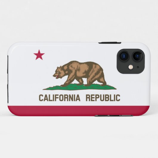 Kalifornien Case-Mate iPhone Hülle (Rückseite (Horizontal))