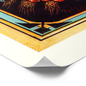 Kalifornien - Cornucopia of the World Poster (Ecke)