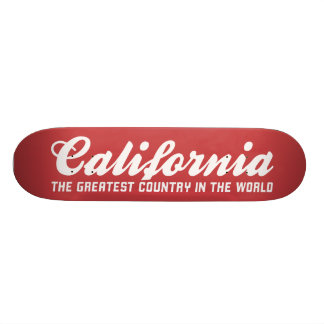 Kalifornien das bestste Land der Welt Skateboard