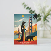 Kalifornien: Das Herz der Innovation Postkarte (Stehend Vorderseite)