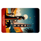 Kalifornien: Das Land der Abenteuer flexibel Magnet (Horizontal)