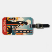 Kalifornien: Das Land der Abenteuer - Gepäckmarke Gepäckanhänger (Vorderseite horizontal)