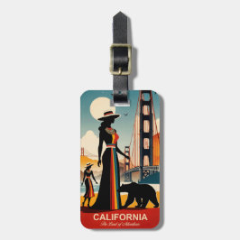 Kalifornien: Das Land der Abenteuer - Gepäckmarke Gepäckanhänger