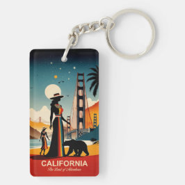Kalifornien: Das Land der Abenteuer Schlüsselanhänger
