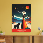 Kalifornien: Das Land der Träume Leinwanddruck (Insitu (Wohnzimmer))